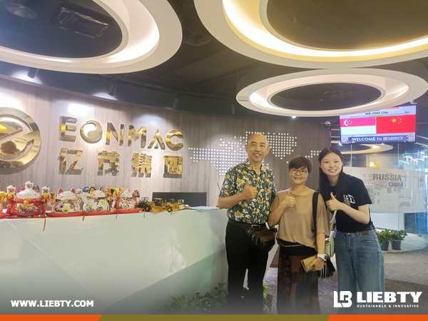 Singapore Customer Visited LIEBTY Office