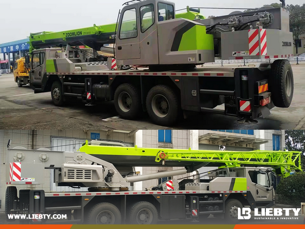 Azerbaijan - 2 Units ZOOMLION ZTC251V451 Truck Crane