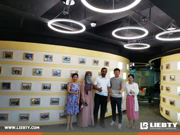 Saudi Arabian Client Visited LIEBTY Office