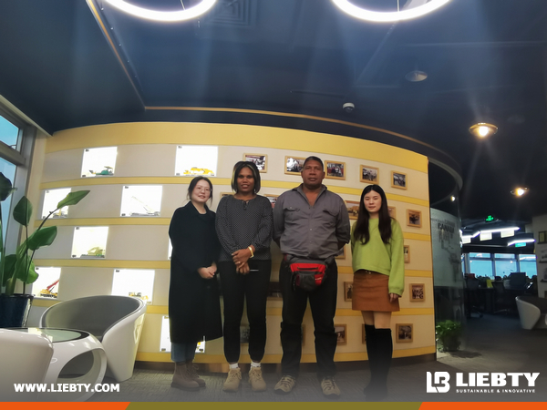 Papua New Guinea Clients Visited LIEBTY Office