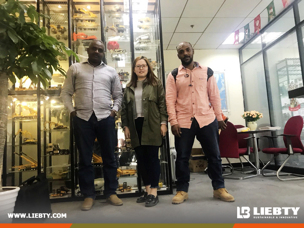 Yiwu Agent and Sudan Customer Visited LIEBTY Office