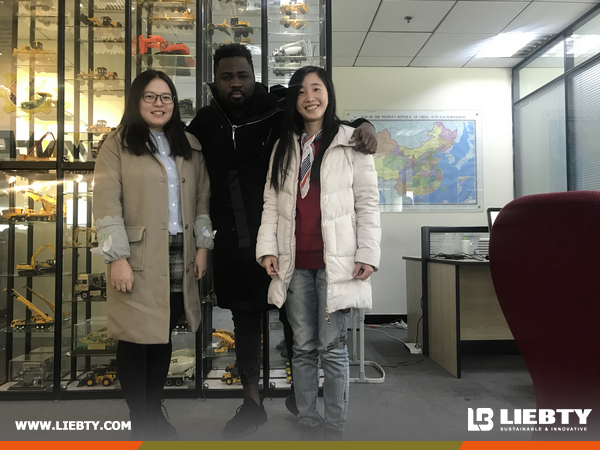 Cameroon Customer Visted LIEBTY Office