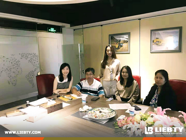 Thailand Customer Visited LIEBTY Office