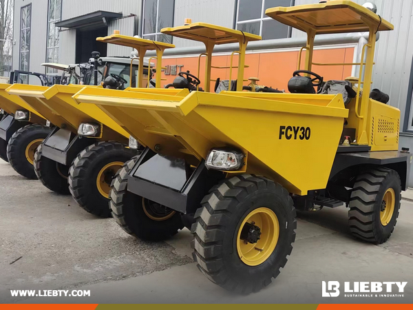 Saudi Arabia-3 units FCY30 Site Dumper