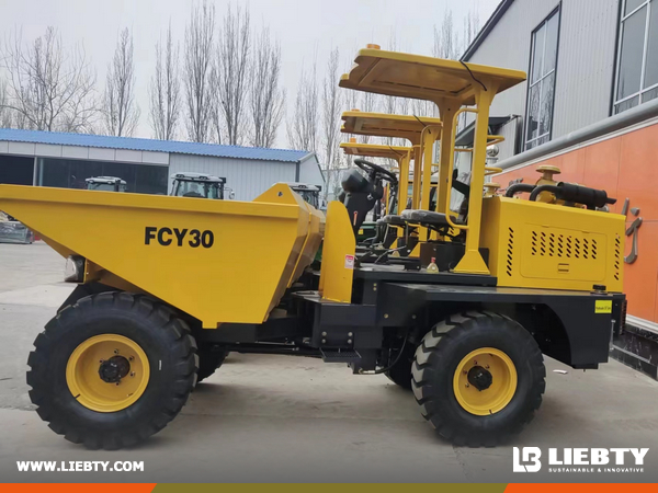 Saudi Arabia-3 units FCY30 Site Dumper