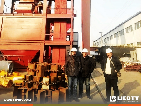 Egypt Clients Visited XCMG & LIAOYUAN Factroy