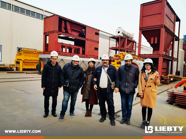 Egypt Clients Visited XCMG & LIAOYUAN Factroy