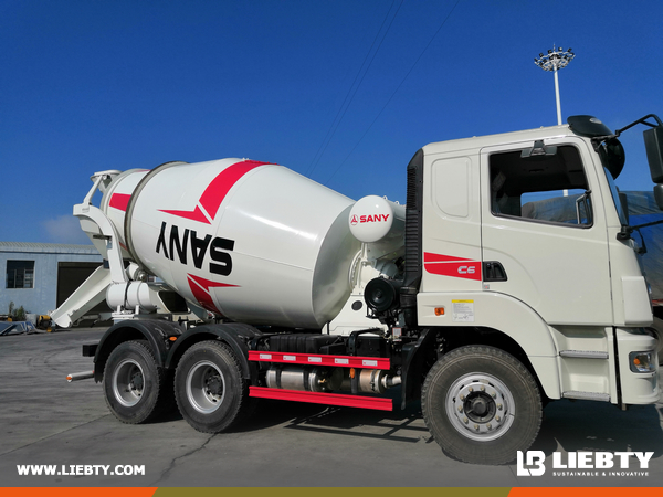 Myanmar - 2 Units SANY Mixer TrucksSY306C-6 