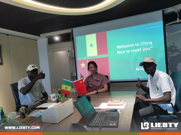 Senegal Client Visited LIEBTY Office