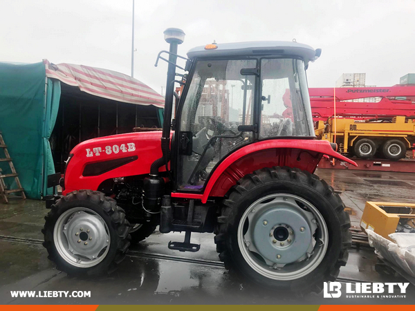 Italy - 1 Unit LUTONG Tractor LT804B & 1 Unit XINIU Excavator XN20