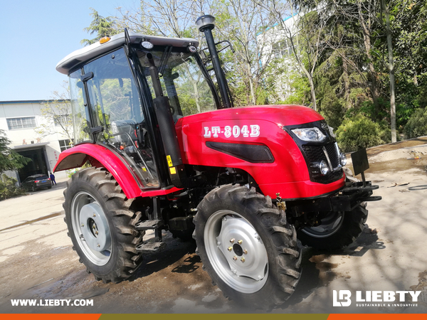 Italy - 1 Unit LUTONG Tractor LT804B & 1 Unit XINIU Excavator XN20