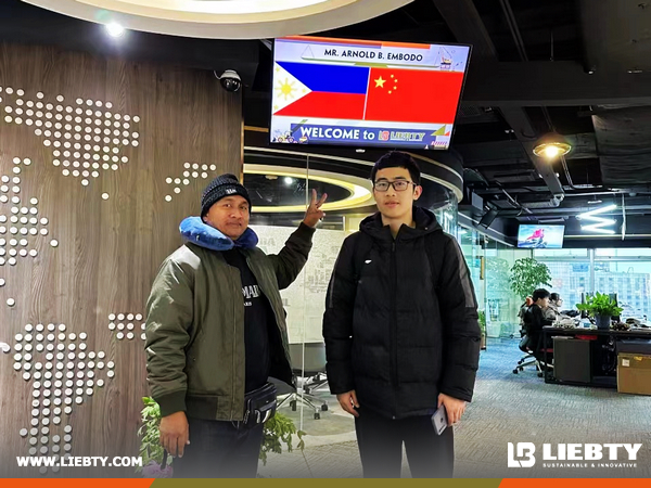 Philippines Customer Visited LIEBTY Office