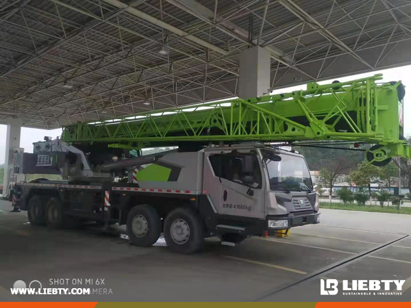 Uzbekistan - 1 Unit ZOOMLION ZTC550H Truck crane