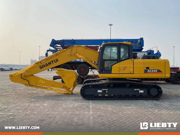 Tuvalu -1 Unit SHANTUI WZ30-25 Backhoe Loader