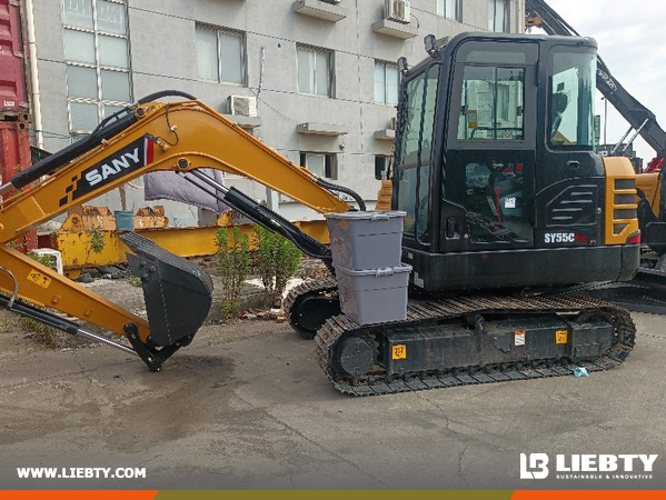 Nicaragua - 2 Units SANY SY55C Excavator