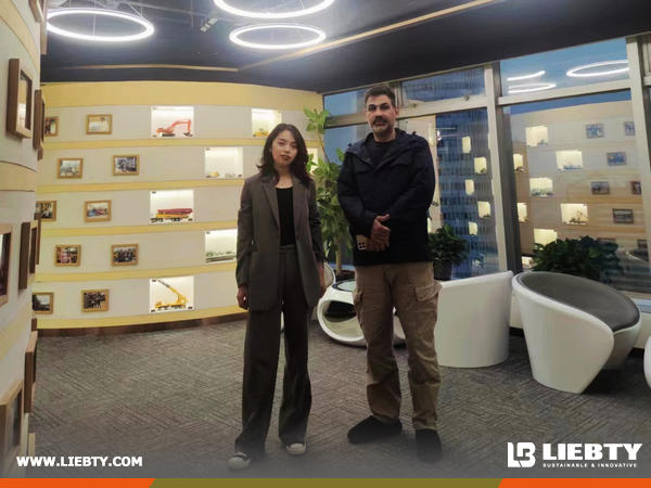 Iraqi Client Visited LIEBTY Office