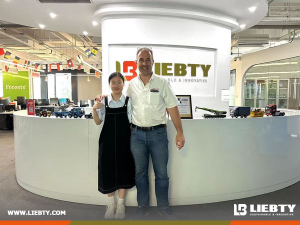 England Client Visited LIEBTY Office