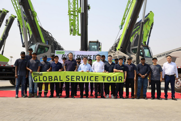 ZOOMLION's Engineering Cranes Are on Display in the UAE