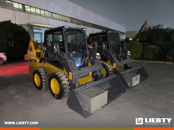  Peru - 2 Units XCMG XC740K Skid Steer Loaders