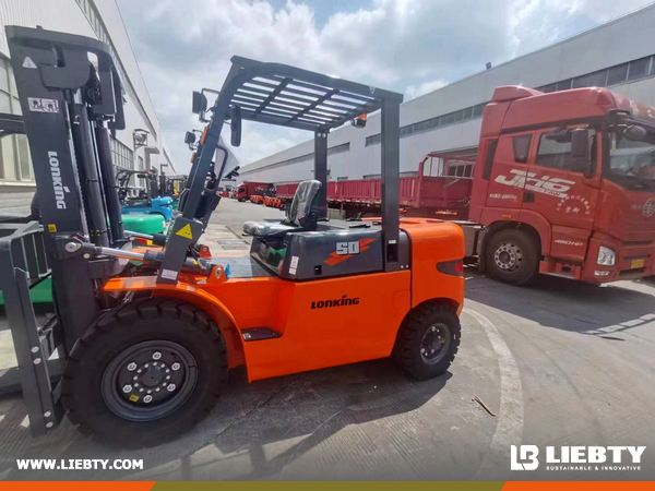 Kazakhstan - 1 Unit LONKING FD30T & 1 LG50DT & 1 FD20 & 1 FD25 Forklift