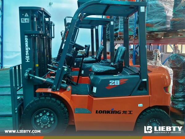 Kazakhstan - 1 Unit LONKING FD30T & 1 LG50DT & 1 FD20 & 1 FD25 Forklift