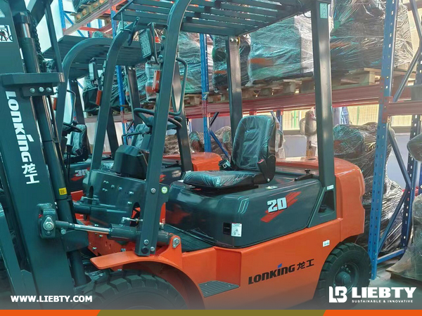 Kazakhstan - 1 Unit LONKING FD30T & 1 LG50DT & 1 FD20 & 1 FD25 Forklift