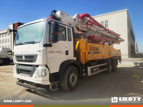 Azerbaijan - 1 Unit XCMG Concrete Pump Truck HB47V