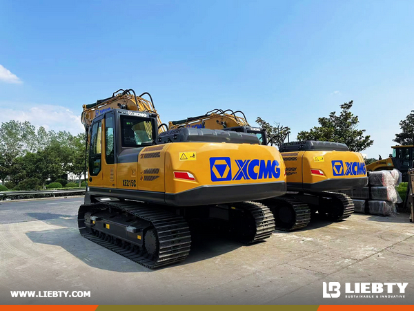 Fiji - 2 Units XCMG XE215C excavators