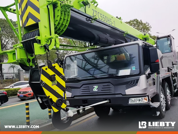 Philippines - 1 Unit ZOOMLION ZLJ5445JQZ55H Truck Crane
