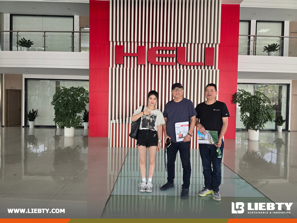 Australian Clients Visited HELI Factory