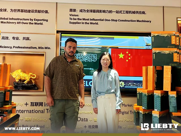 Saudi Arabia Client Visited LIEBTY Office