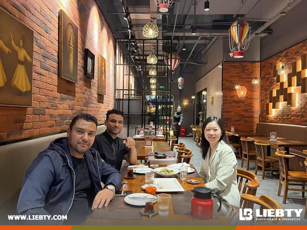 Algeria Clients Visited LIEBTY Office