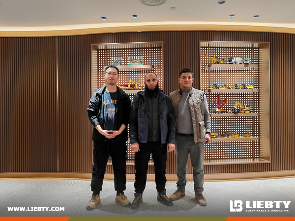Algeria Clients Visited LIEBTY Office