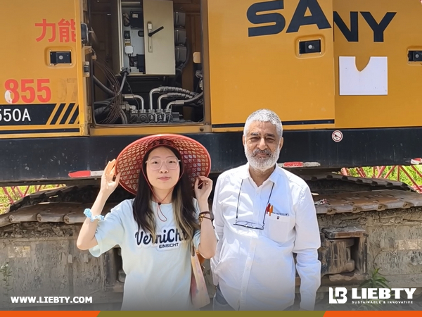 India Client Visited SANY Factory
