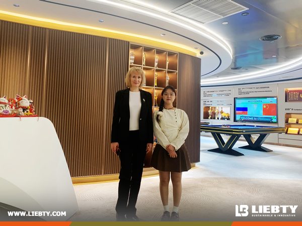 Russia Client Visited LIEBTY Office