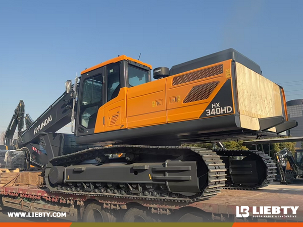 Algeria - 3 Units HYUNDAI HX340HD Excavators