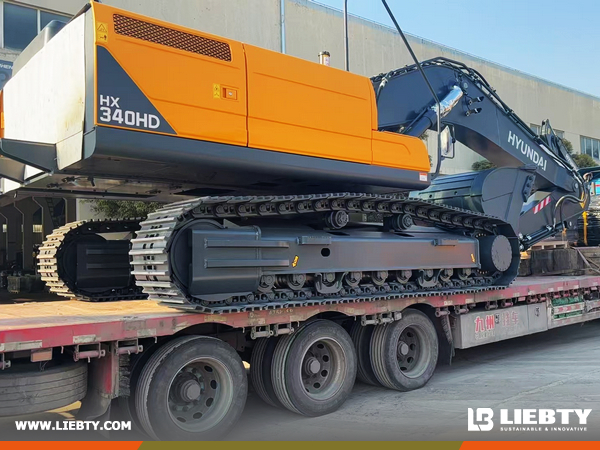 Algeria - 3 Units HYUNDAI HX340HD Excavators