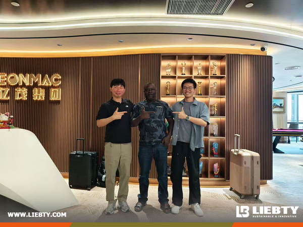 Burkina Faso Client Visited LIEBTY Office