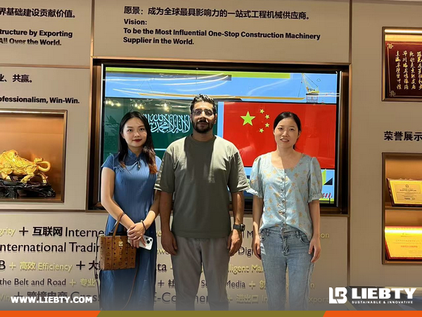 Saudi Arabia Clients Visited LIEBTY Office