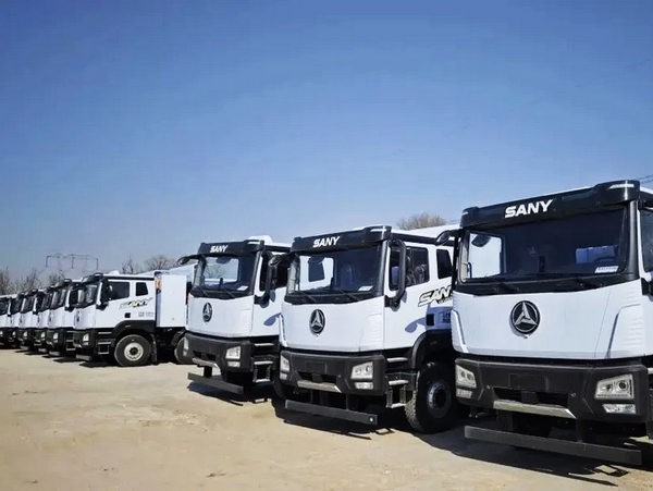 SANY New Energy Dump Trucks Deployed in Beijing to Accelerate Green Infrastructure