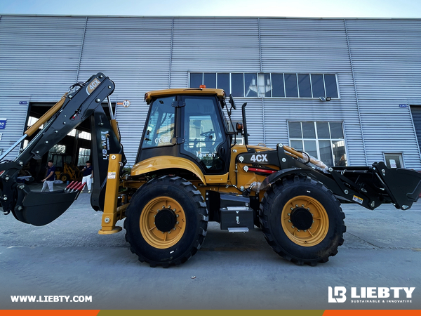 Poland - 1 Unit YAWEH 4cx Backhoe Loader