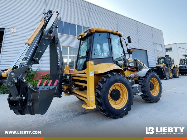 Poland - 1 Unit YAWEH 4cx Backhoe Loader