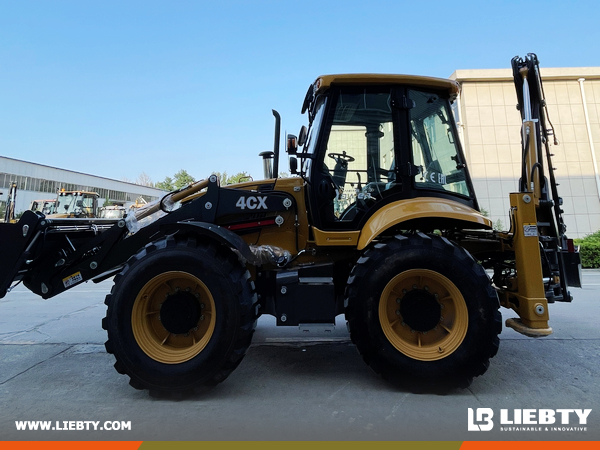 Poland - 1 Unit YAWEH 4cx Backhoe Loader