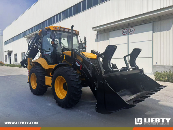Poland  - 1 Unit SHANMON 388H Backhoe Loader