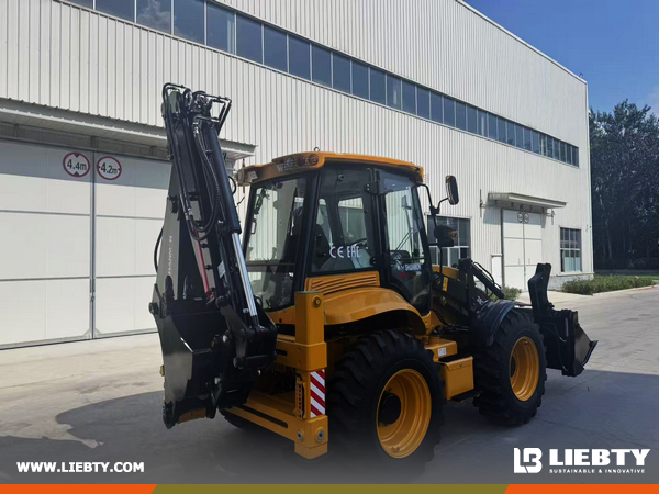 Poland  - 1 Unit SHANMON 388H Backhoe Loader