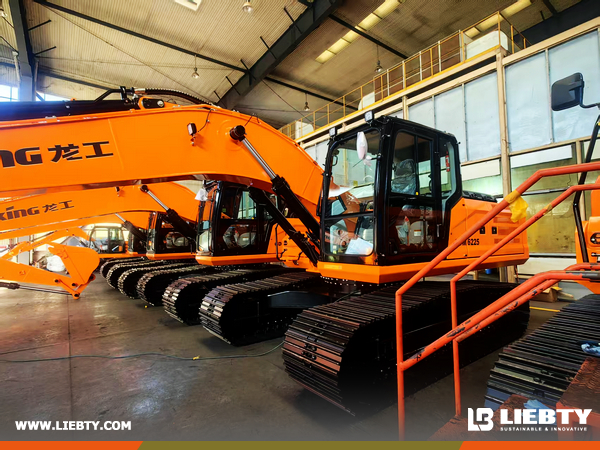 Paraguay - 4 Units LONKING CDM6225E Crawler Excavators