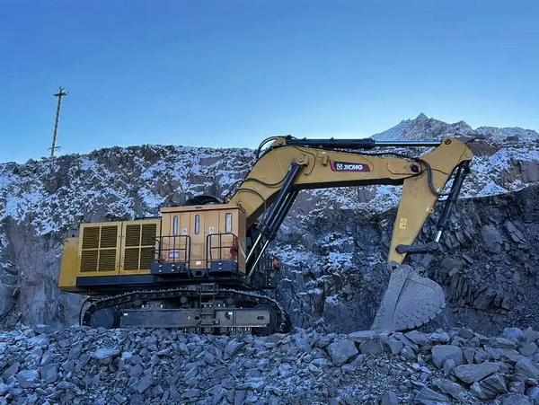 XCMG XE1350E Electric Excavator Powers Smart Mining