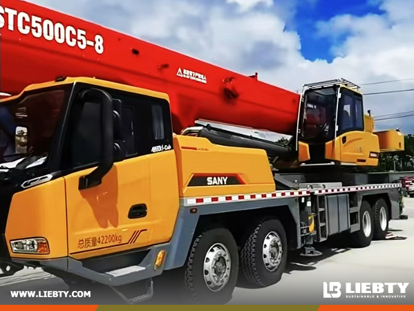 Peru - 1 Unit SANY STC500C5-8 PRO Truck Crane