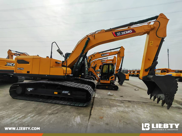 Sudan - 1 Unit XCMG XE215G Crawler Excavator 