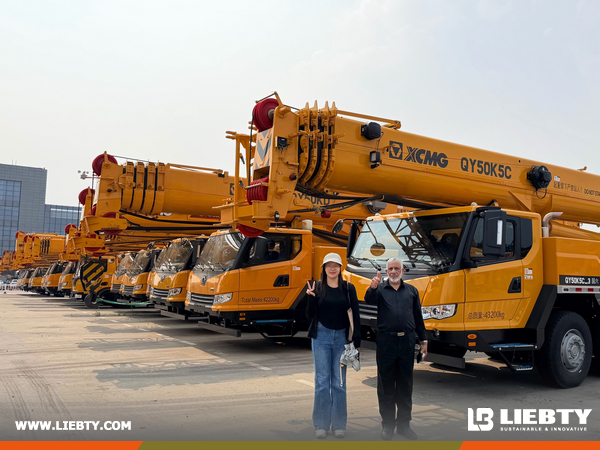 Ukraine Client Visited LIEBTY Office & XCMG Factory